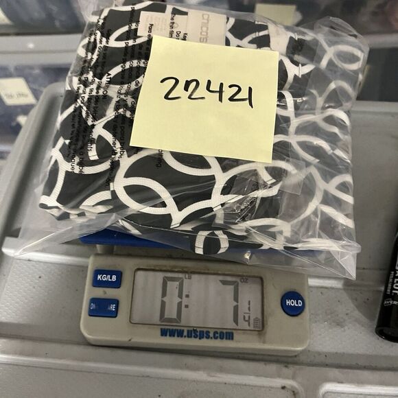 Chicos No Iron Cotton Button Down Shirt Loop  Print Long Sleeve Workwear 0 SMALL - Picture 10 of 10